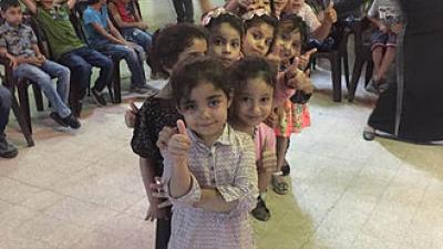 Orphans at Al Mahata